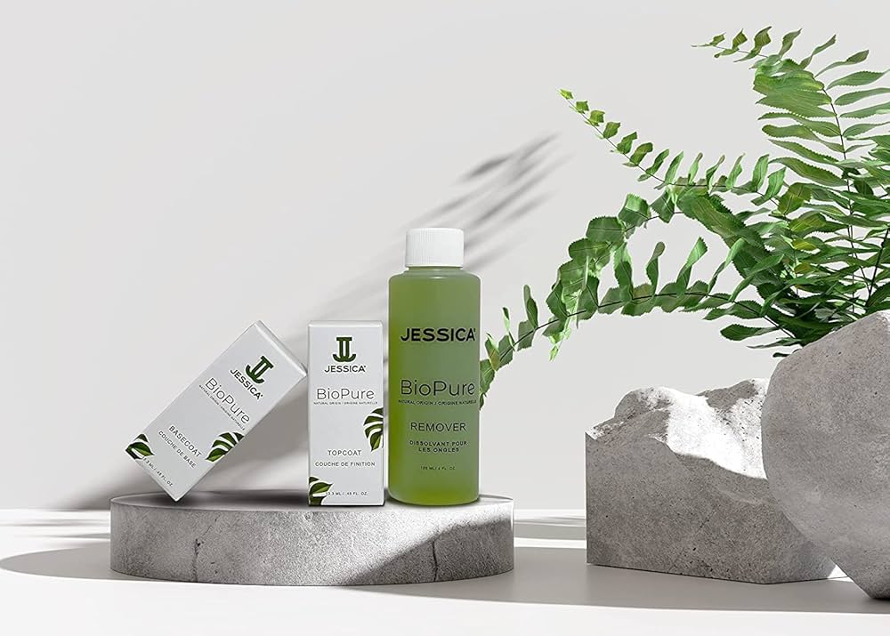 Jessica BioPure Removedor de Esmalte Sin Acetona 120 ml - Cuidado para las uñas