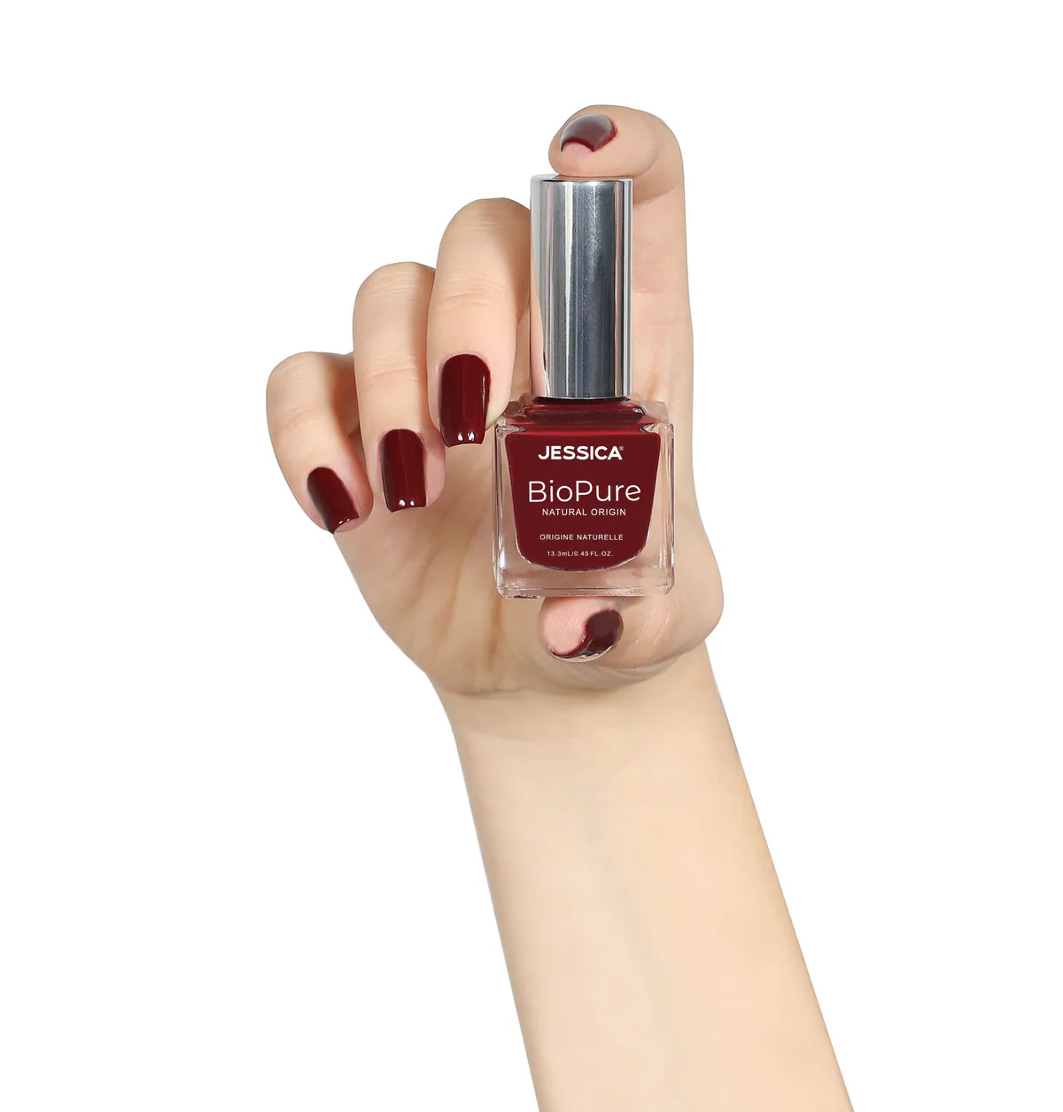 Jessica BioPure Esmalte Vegano Borgoña Oscuro 14 ml - Birkenstock