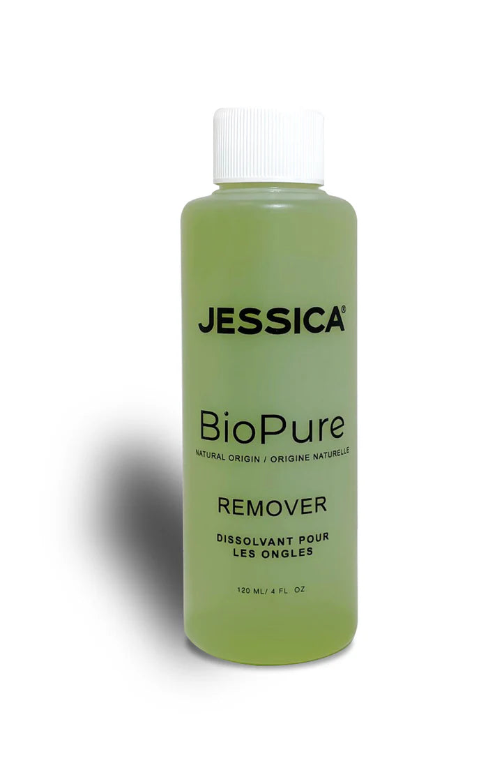 Jessica BioPure Removedor de Esmalte Sin Acetona 120 ml - Cuidado para las uñas