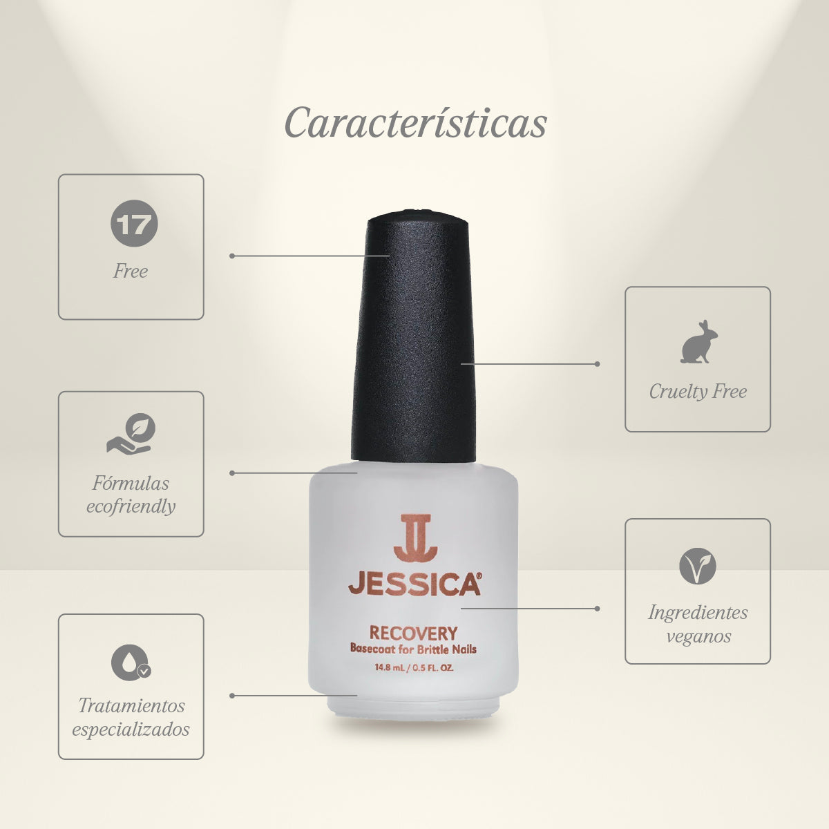 BASE TRATAMIENTO JESSICA RECOVERY -uñas duras y quebradas