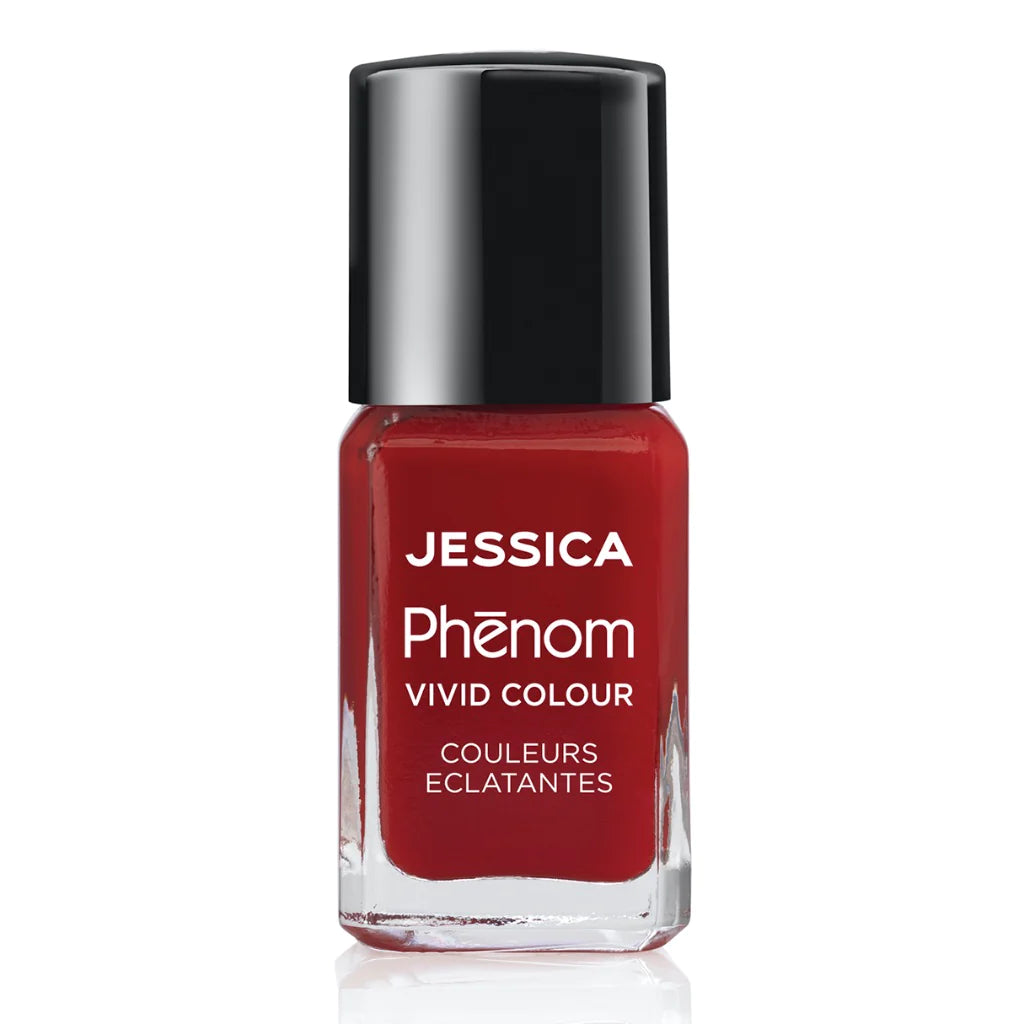 Esmalte Jessica Phenom Rojo Larga Duración 14 Ml