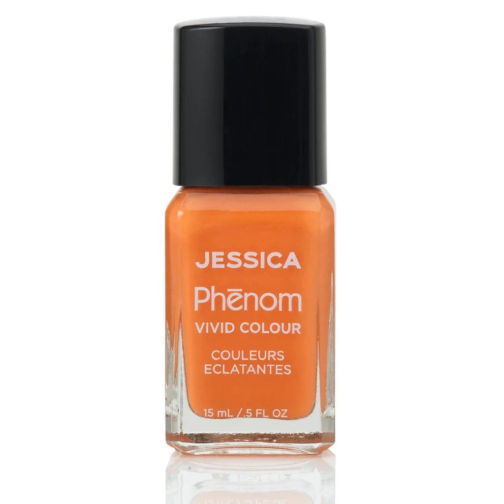 Esmalte Jessica Phenom Naranja Larga Duración 14 Ml