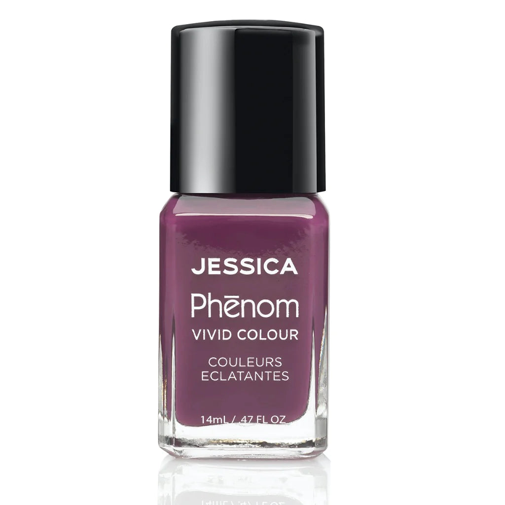Esmalte Jessica Phenom Morado Larga Duración 14 Ml