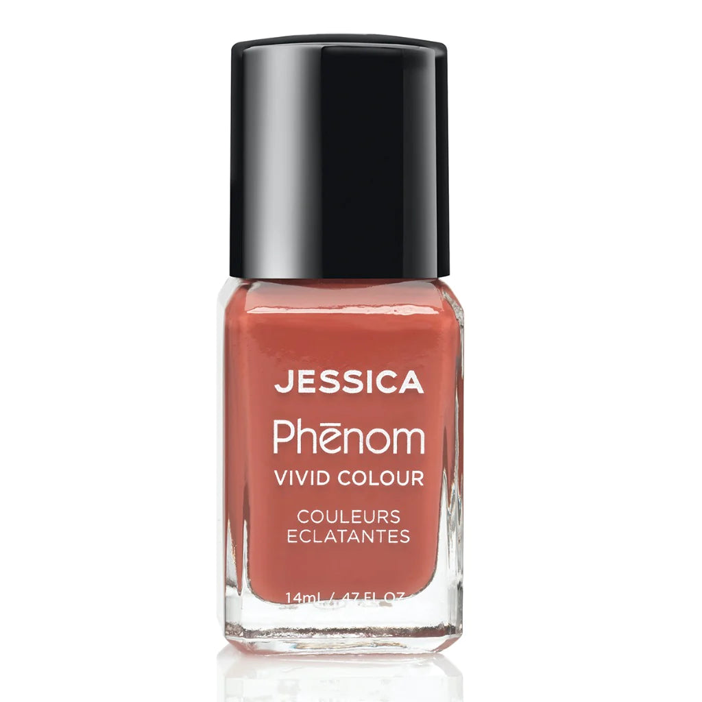 Esmalte Jessica Phenom Café Larga Duración 14 Ml
