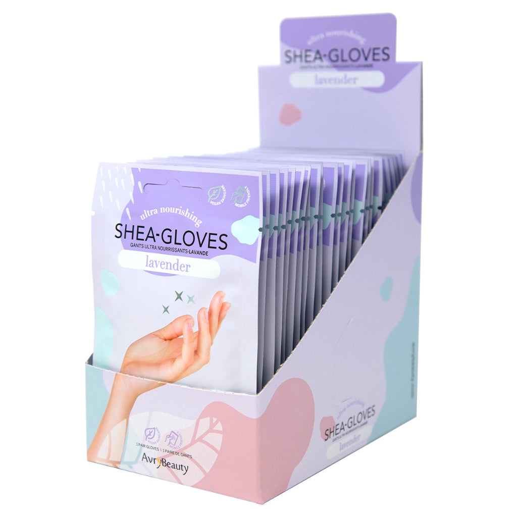AVRY GUANTES HIDRATANTES PARA MANICURE EN SECO - caja de 25 piezas