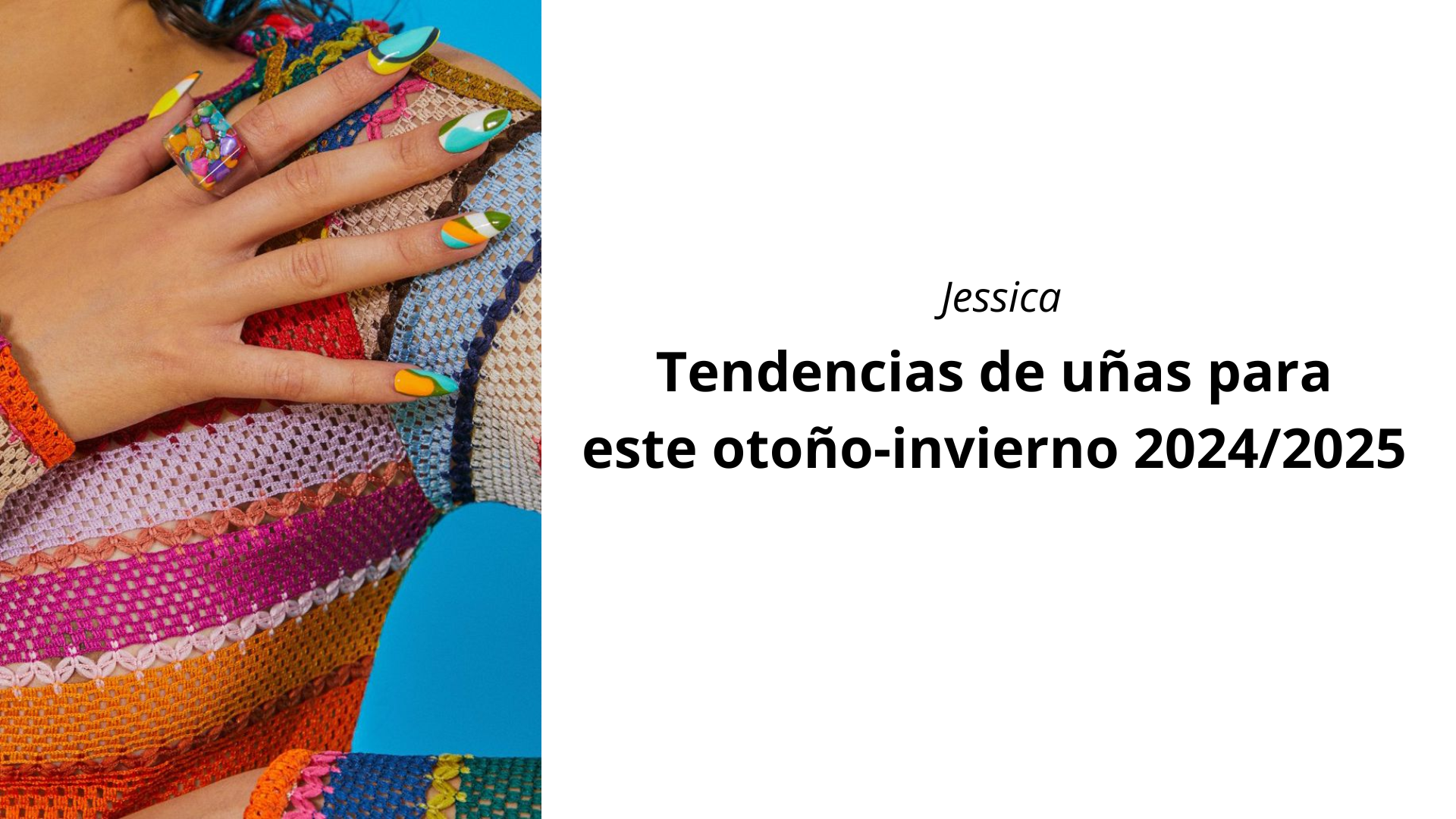 Tendencias de uñas de otoñoinvierno 2024/2025 Jessica Nails